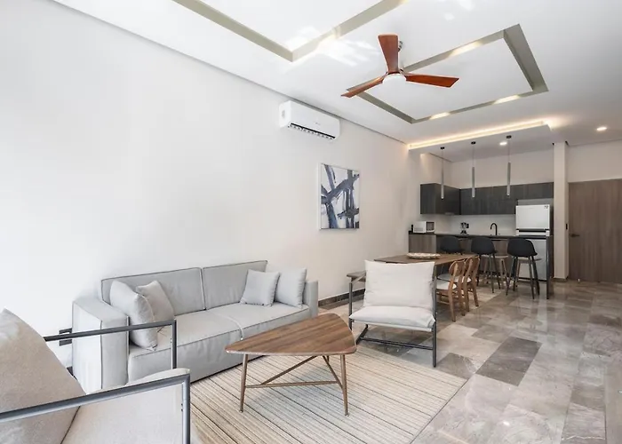 Apartment 2br King Private Pool Rooftop Tulum