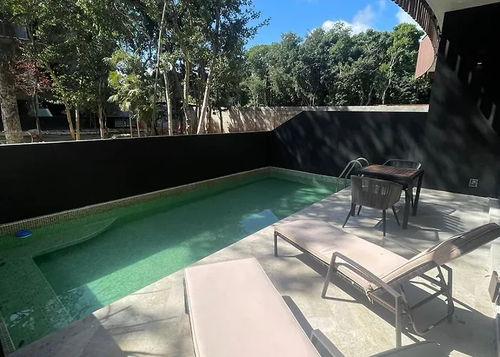 2br King Private Pool Rooftop * Tulum